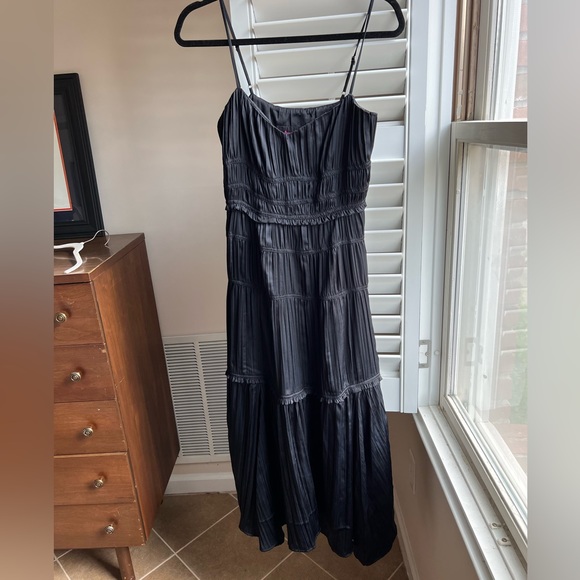 Anthropologie | Dresses | Silky Anthropologie Midi Dress | Poshmark
